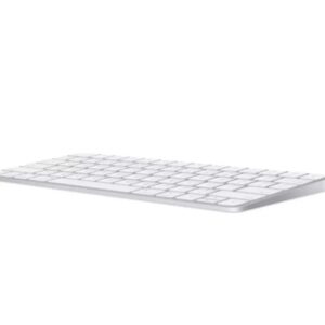 Teclado Apple Magic Serie2 Color Plata Y Blanco