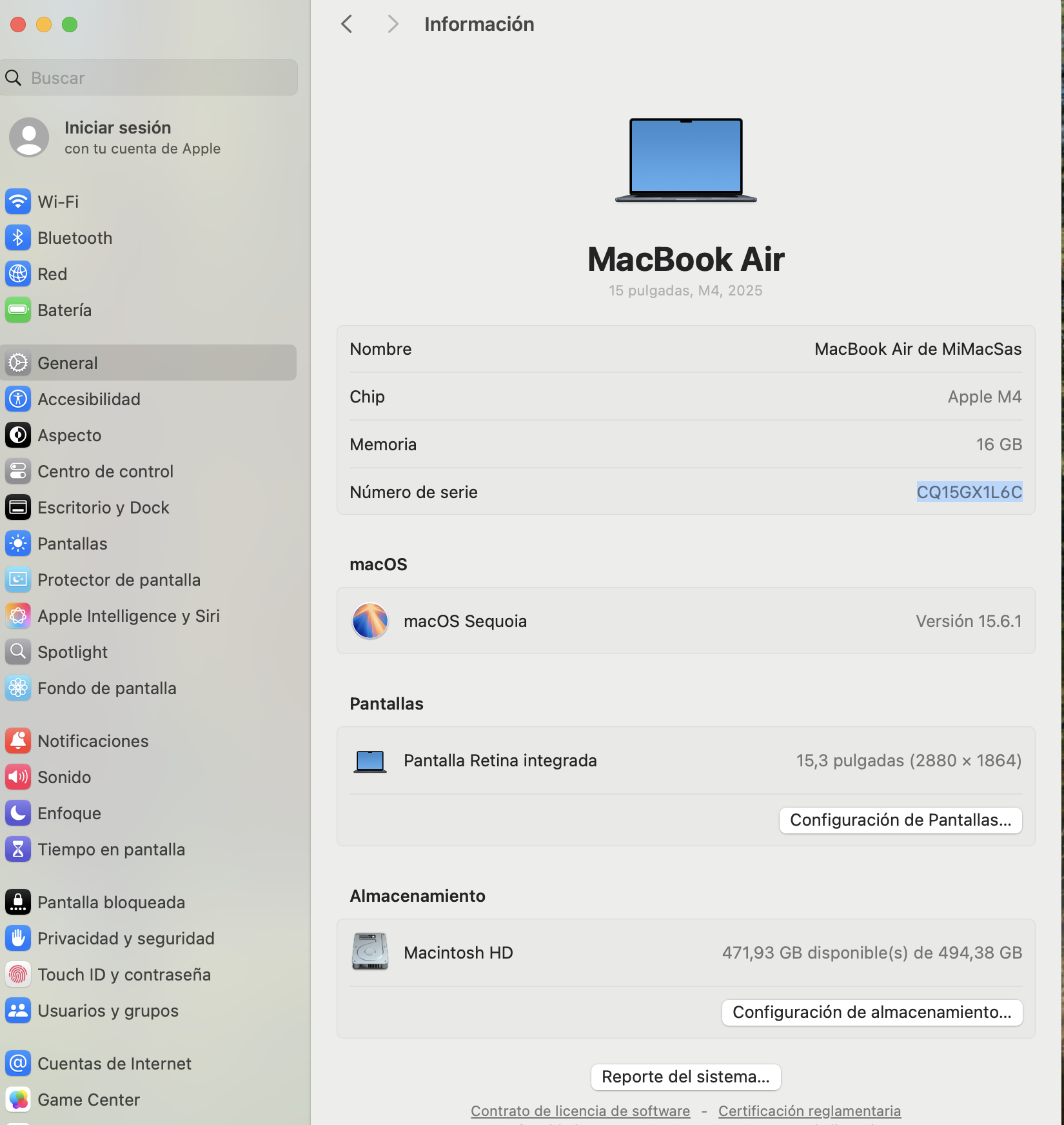 Espectacular Macbook Air 15-Inch CHIP M4 Ram 16GB SSD 512GB 2025 - Imagen 9