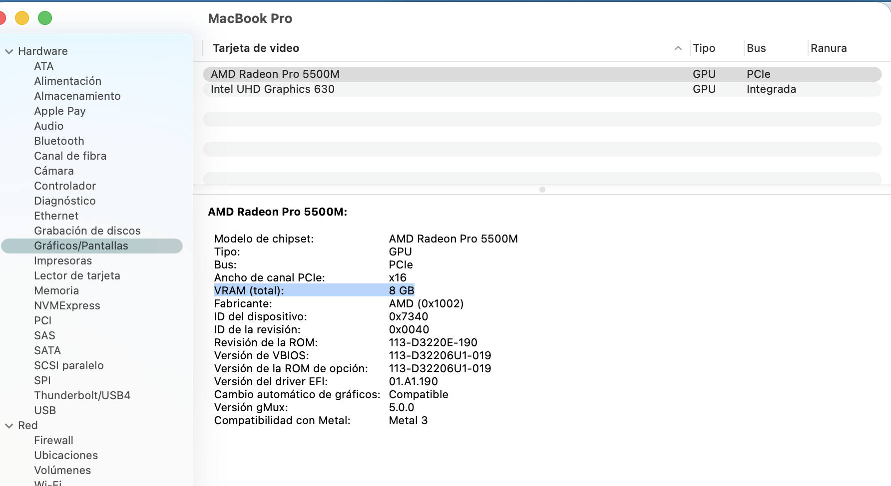 Potencia! Macbook Pro 2019 i9 Ram 64GB SSD 1TB 16-INCH Tarjeta Gráfica 8GB - Imagen 3