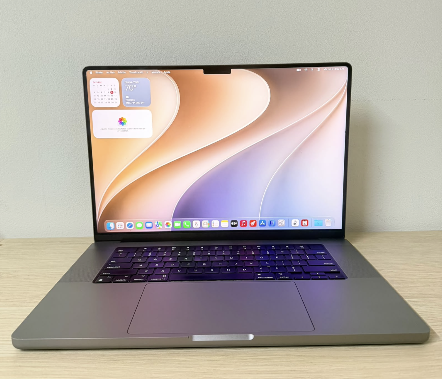 Excelente MacBook PRO *M1 PRO* 16 Núcleos Ram 16GB SSD 1TB - 16-INCH 2021 - Imagen 2